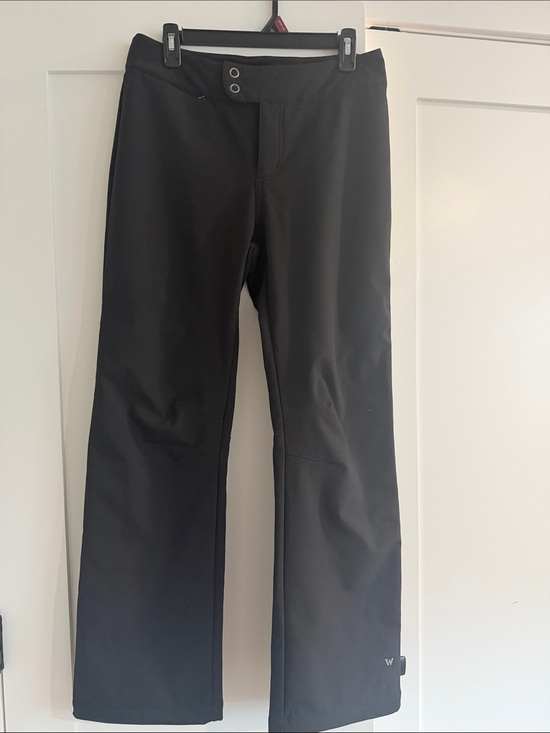 White Sierra Pants - White Sierra Black Women’s Softshell Track Pants